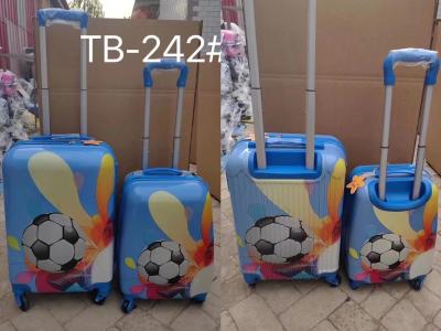 China Zippered Polyester Kids Cartoon Luggage Trolley Bag Practical for sale