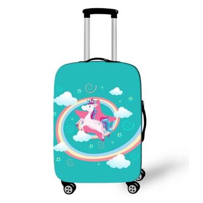 China Protector de cubierta de equipaje de poliéster Multiscene Durable Varios colores en venta