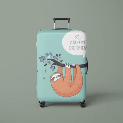 Китай Эластичный чемоданчик для багажа защитник влагостойкий противоугонный прочный продается