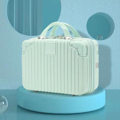 China Travel Lightweight Cosmetic Luggage Case , Moistureproof Makeup Suitcase Bag for sale