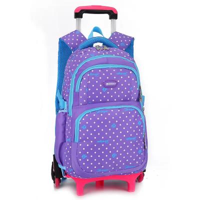 China Antiwear Travel School Trolley Bag For Kids Moistureproof Multiscene for sale