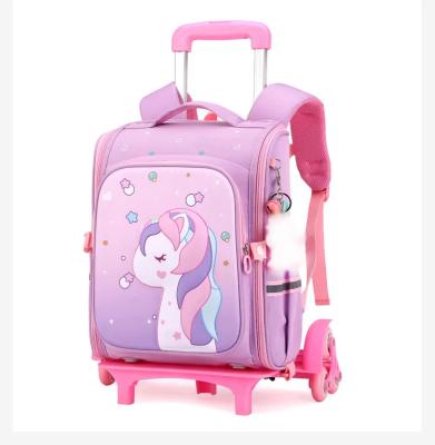 China Polyester School Backpack Trolley Bag Multipurpose Waterproof for sale