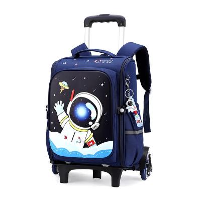 China Durable Travel Backpack Trolley Bag For School Moistureproof for sale