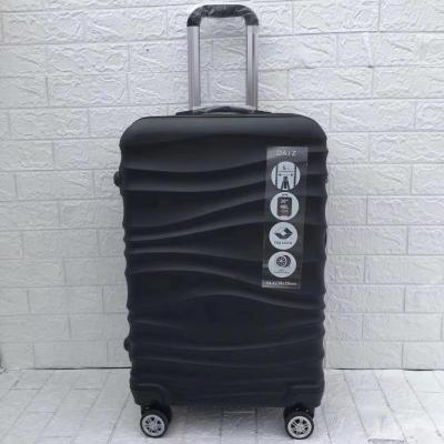 Chine TSA verrouille le sac à bagages ABS PC léger avec revêtement en polyester à vendre