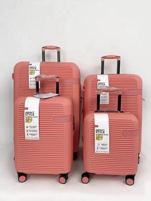 China Shockproof Durable ABS Luggage Set , Multifunctional PC Travel Suitcase for sale