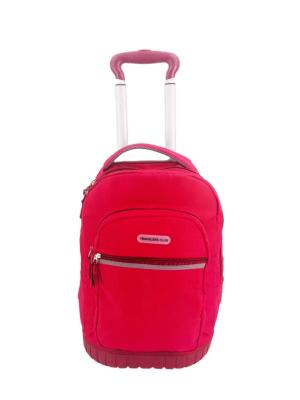 China Sturdy Medium Backpack Trolley Bag Unisex With Telescopic Handle for sale