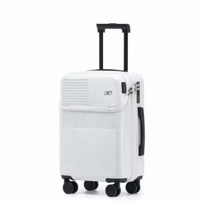 China Unisex Travel PU Luggage Bag With 4 Wheels Moistureproof Sturdy for sale