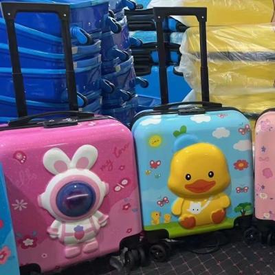 China Eco Voyagers Unite Sustainable Kids' Pull Along Luggage For Tomorrow'S  Travelers for sale