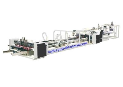 China All In Line One Carton Box Stitching Machine / Auto Folder Gluer Machine for sale