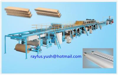 China Corrugated Cardboard Carton Production Line 3 5 7 Layer Various Flute Type for sale