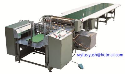 China Paper Sheet Flute Laminator Machine Auto Suction Feeder Size Customized for sale