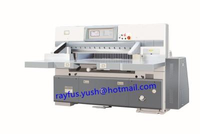 China High Precision Paper Roll To Sheet Cutting Machine / Heavy Duty Guillotine Paper Cutter for sale