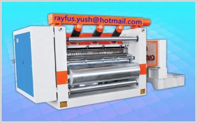 China Vacuum Suction Universal Joint Drive Single Facer Corrugated Machine for sale