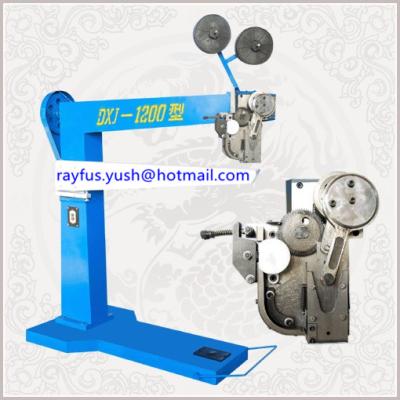 China Manual Pedal Carton Box Stitching Machine Oblique Double Staple Easy Operation for sale