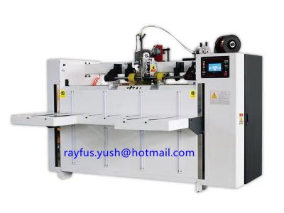 China Máquina de costura semi automática para el buen funcionamiento F del servocontrol acanalado de las cajas en venta