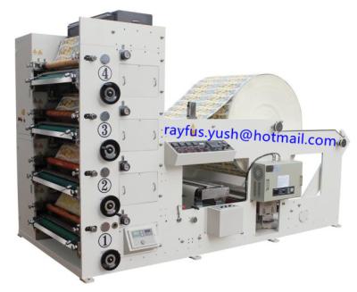 China Automatic Reel Paper Flexo Printing Machine 1 ~ 5 Colors Printing Optional for sale