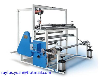 China Automatic Jumbo Paper Roll Slitter Rewinder Machine Pipe Tube Core Making for sale