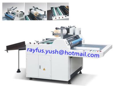 China No Glue Film Flute Laminator Machine / Paper Sheet Lamination Machine Easy Operation for sale
