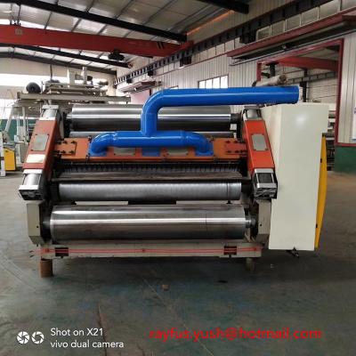 China Vacuum Suction 1800mm Single Facer Used Corrugated Machinery for sale