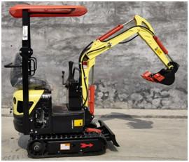 Chine route de profondeur de 950kg Mini Construction Digger Machine 1800mm faisant la machine LG12E à vendre