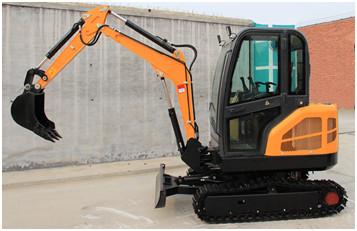 China Excavador micro 2235kg Road Construction Machine de la profundidad 2500m m LG35E en venta