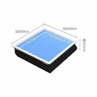 China Blue Sky LED Ceiling Light With Free App Smart Panel Light Hotel Family Use for sale