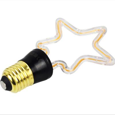 China 360 Degrees Soft Light Bulbs Filament Star Flexible E27 For Wedding Decorate House for sale