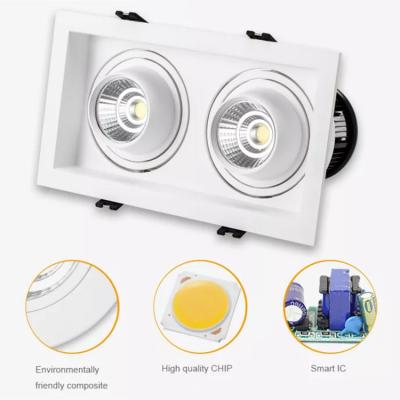 China IP20 Anti Glare Led Surface Mounted Downlight 15W for sale