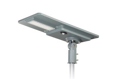 China Outdoor Ip65 Solar Garden Street Lamp Waterproof Aluminum 220v 5000k Dc24v 80w All In One for sale
