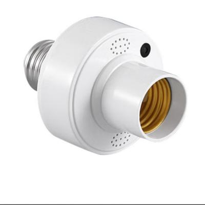 China Voice Control E27 Led Light Bulb Holder Screw Universal Switch Control Bulb Base for sale