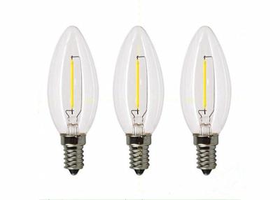 China Candle Filament Light Bulbs 4 Watt , 400LM Smart Filament Bulb E27 Commercial for sale