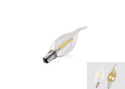 China C35 Filament LED Light Bulbs Tail 4W 400LM E14 Indoor Lighting School Garden for sale
