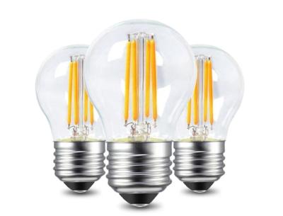 China Energy Saving Filament LED Light Bulbs G45 From 2-4w 30000 Hours Life Span for sale