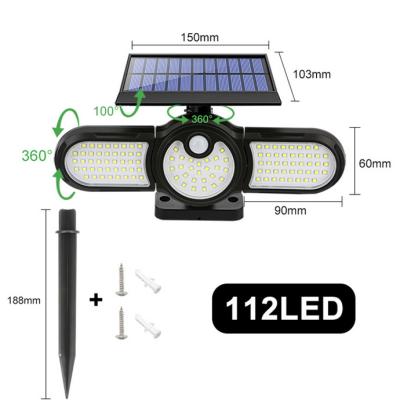 Chine Hôtel de yard du paysage Cri70 Pir Sensor Solar Light For à vendre