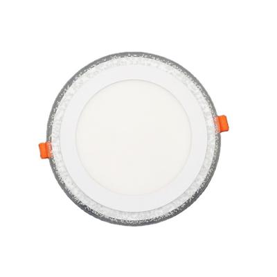 China Face Two Colors IP20 Led Recessed Down Light Ceiling Panel For Hotel for sale