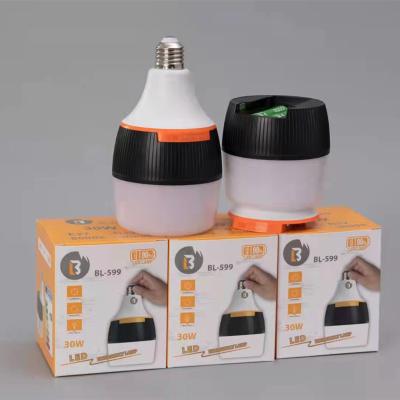 China 30w Detachable Emergency Light Bulb High Power E27 Base Long Time for sale