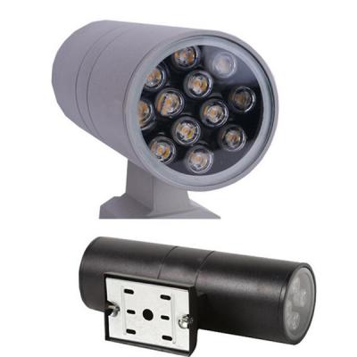 China Two Side Up Down Smd Cob Led Wall Mount Light Outdoor 6500K For Park Or Yard for sale