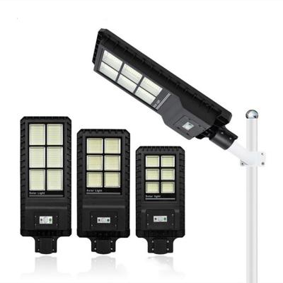 China Cri80 All In One Led Solar Street Light 100w 200w 300w for sale