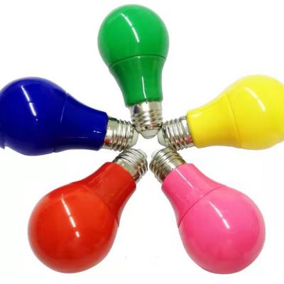 China B22 3w 5w Indoor Led Light Bulbs Different Color Housing For Parties for sale
