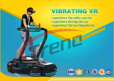 Chine Simulateur HMD sûr 220V 1200W de monde virtuel de montagnes russes de parc à thème à vendre