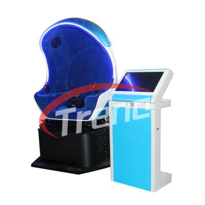 China Full View 9D Virtual Reality Cinema Ride 2 Seat With 360 Degree Rotating Platform for sale