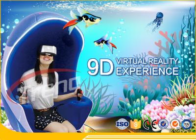China Multi Players Interactive 9D Virtual Reality Cinema With LED Touch Screen Single Seat for sale