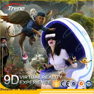China Oculus Rift DK2 9D VR Simulator , 9D Cinema Ride Triple Cinema Chair for sale