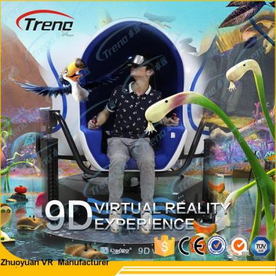 China Multi Seats 9D Virtual Reality Cinema With Dynamic Motion Seats 2185*2185*2077mm for sale