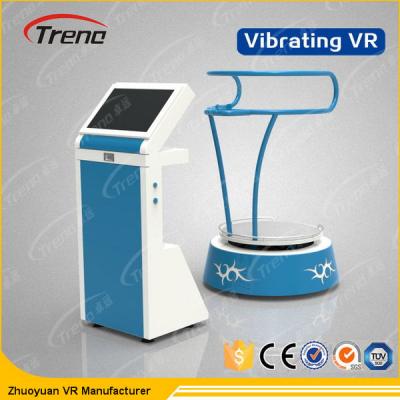 China 1080P 9D Standing Vibrating VR Simulator With Motion Electric Platform for sale