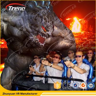 China 3 DOF 5D Cinema Equipment With 12 Directions Dynamic Special Effect for sale