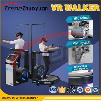 Cina giochi interattivi online con diversi giocatori di sostegno del camminatore di realtà virtuale del nero 220V in vendita