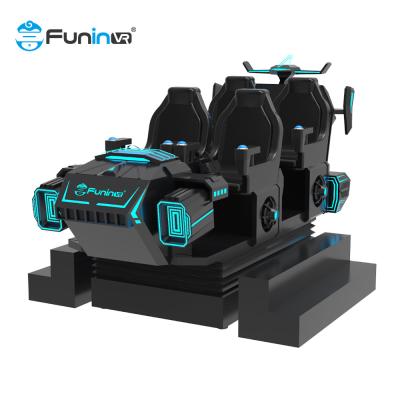 China 6 Seats 9D VR Cinema Amusement Park Motion Chair Equipment Simulator for sale