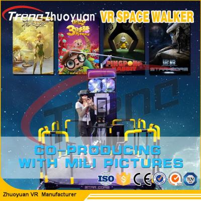 China Black Shooting Games 9D Action Cinemas 360 Degree View With VR HTC Headset for sale