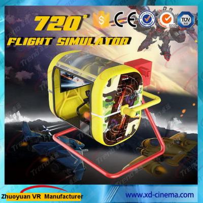 China Electric Virtual Reality Flight Simulator Oculus Rift With 360 VR HD Glasses for sale